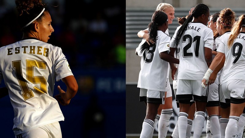 Câu lạc bộ bóng đá nữ Real Madrid cũng đã gây được ấn tượng nhất định